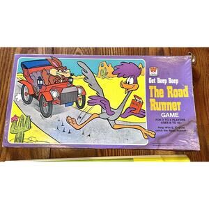 Get Beep Beep Road Runner The Game Whitman 1975 Classic Board Rare & Vintage